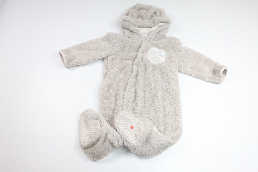 Fleeceoverall - Stampe från Disney - Storlek 86 - Grå