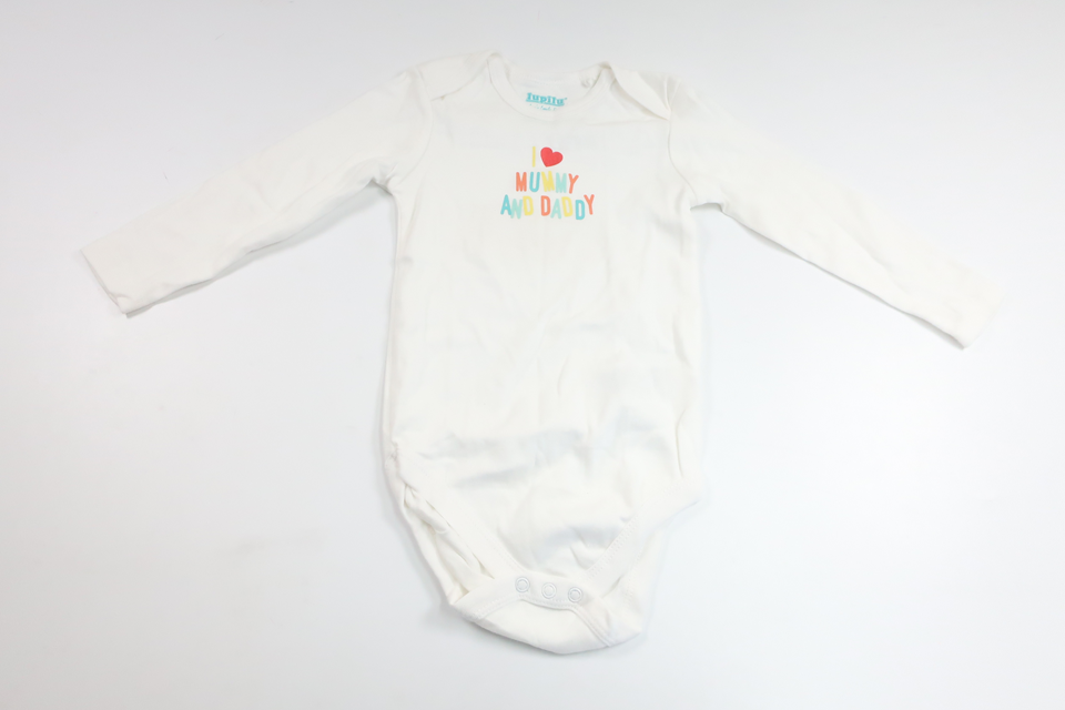 Body från Lupilu - Storlek 86/92 - Vit