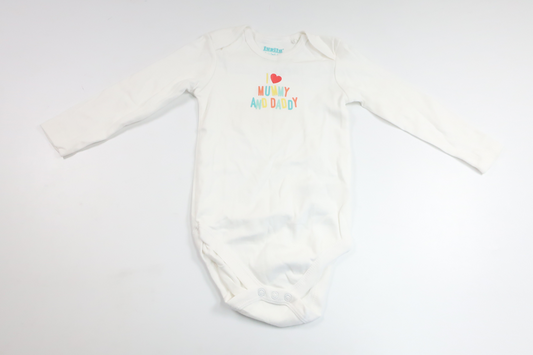 Body från Lupilu - Storlek 86/92 - Vit