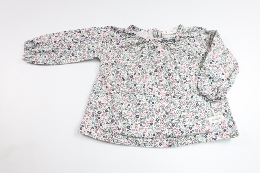 Blommig tunika från Newbie - Storlek 68 - Multi