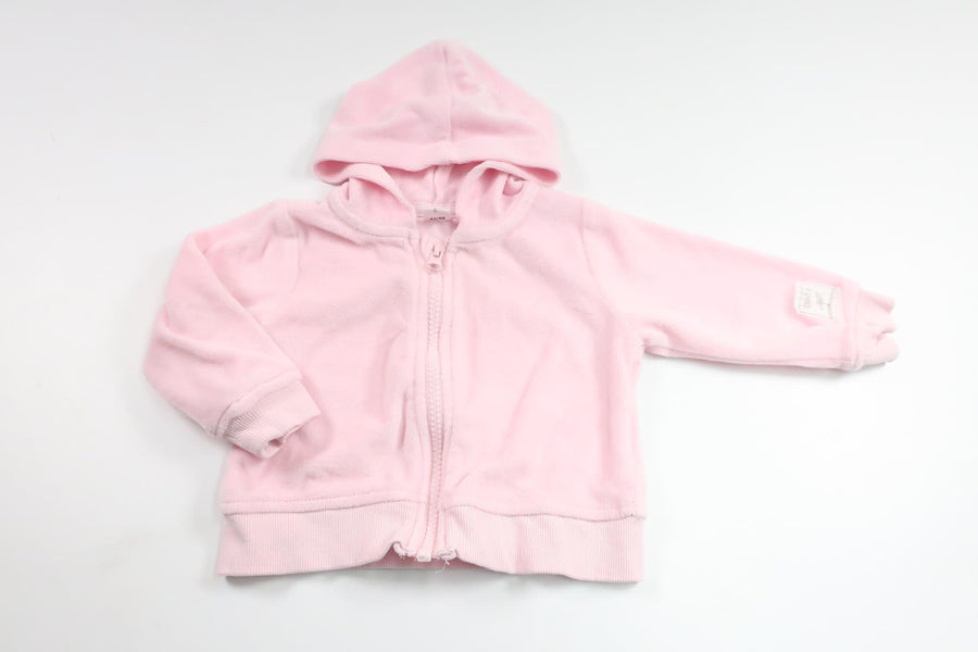 Munkjacka i fleece från Baby - Storlek 62/68 - Rosa