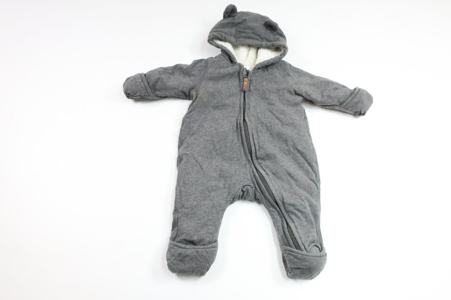 Pilefodrad overall från H&M - Storlek 56 - Grå