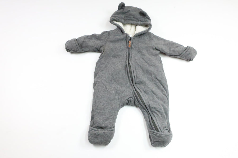 Pilefodrad overall från H&M - Storlek 56 - Grå