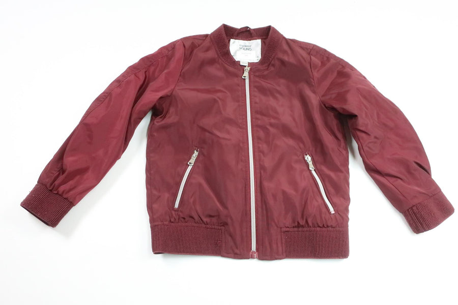 Bomberjacka från My Wear Young - Storlek 110/116 - Vinröd