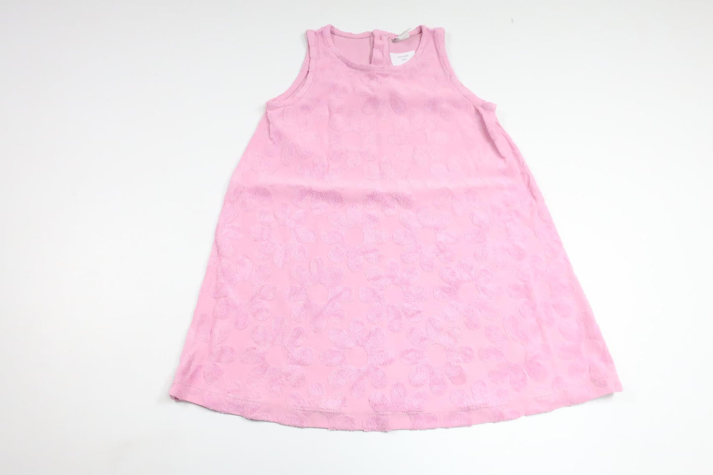 Klänning med blommor från Lindex - Storlek 98/104 - Rosa