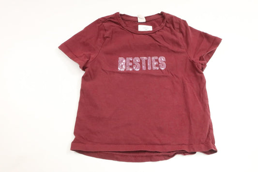 T-shirt från Uniq Mini - Storlek 98/104 - Vinröd