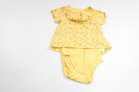 Body från Lupilu - Storlek 62/68 - Gul