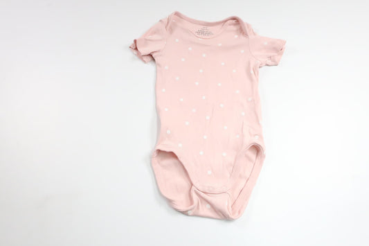 Prickig body från H&M - Storlek 74/80 - Rosa