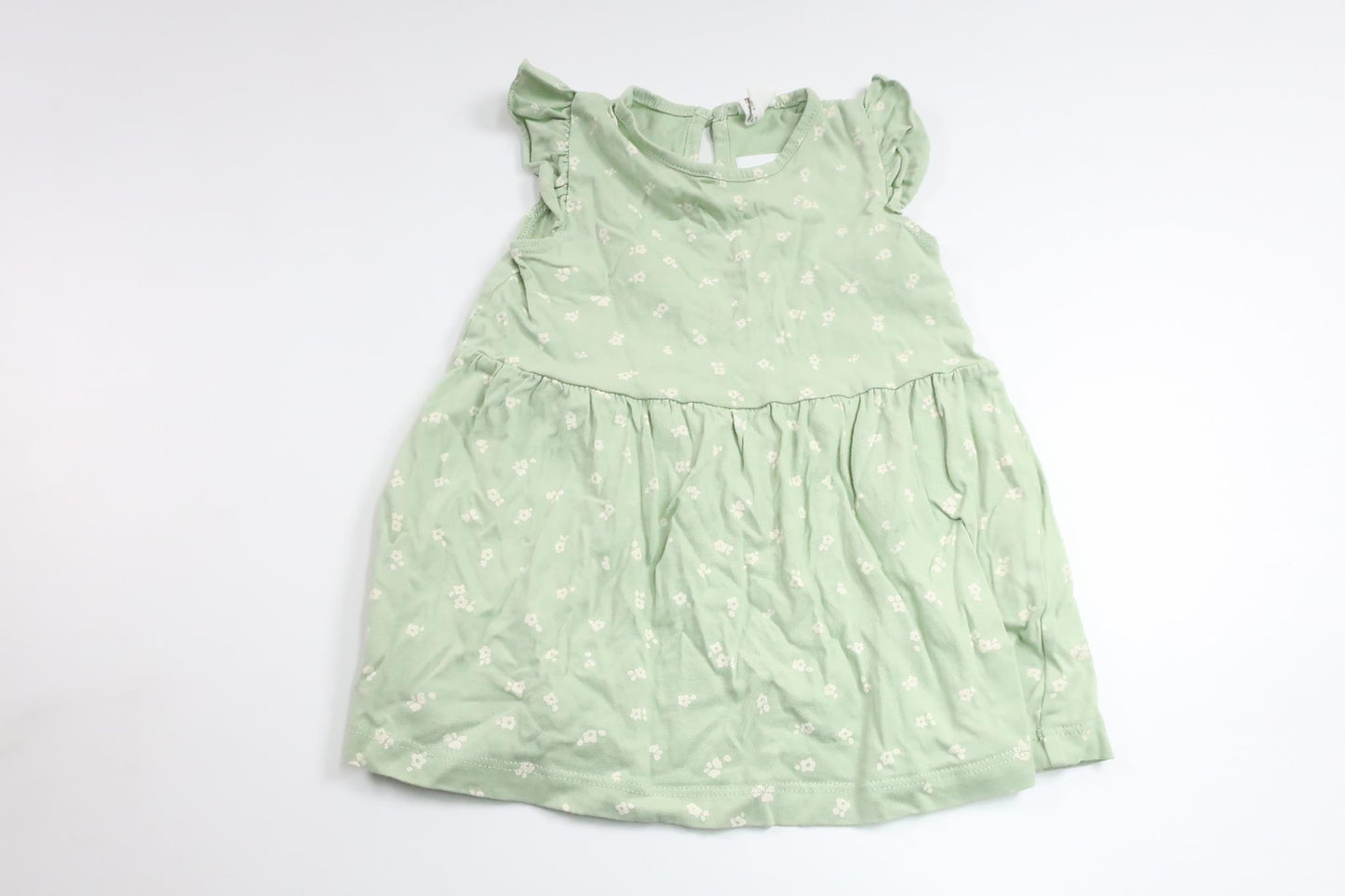 Blommig klänning från H&M - Storlek 68 - Grön