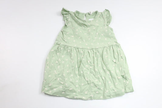 Blommig klänning från H&M - Storlek 68 - Grön