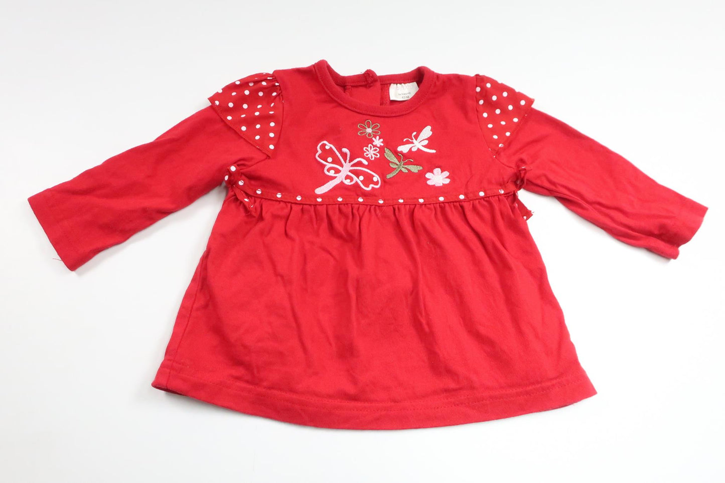 Klänning från Kappahl - Storlek 62/68 - Röd