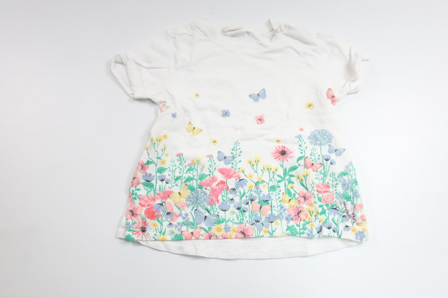 T-shirt från H&M - Storlek 74 - Vit