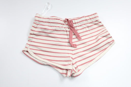 Randiga shorts från H&M - Storlek 68 - Vit