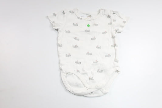 Body med kaniner från H&M - Storlek 68 - Vit