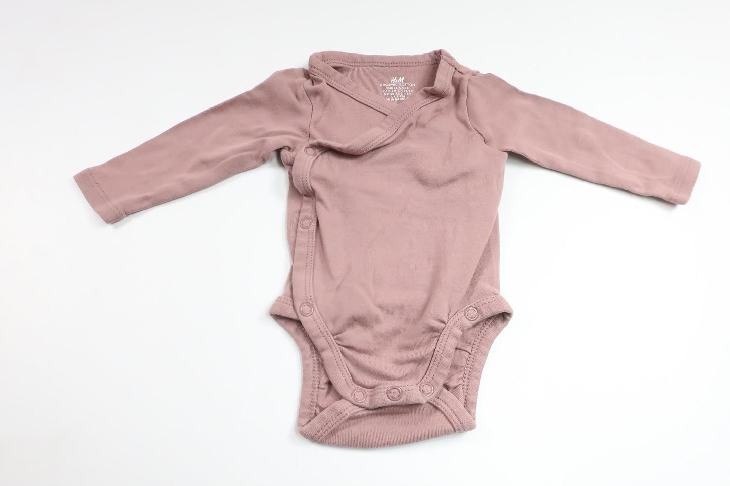 Wrap bodysuit from H&M - Size 56 - Pink