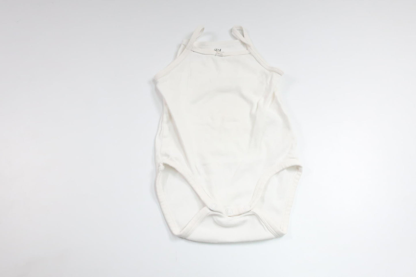 Linnebody från H&M - Storlek 68/74 - Vit