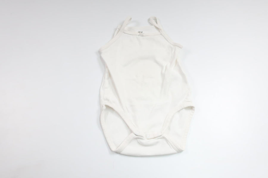 Linnebody från H&M - Storlek 68/74 - Vit