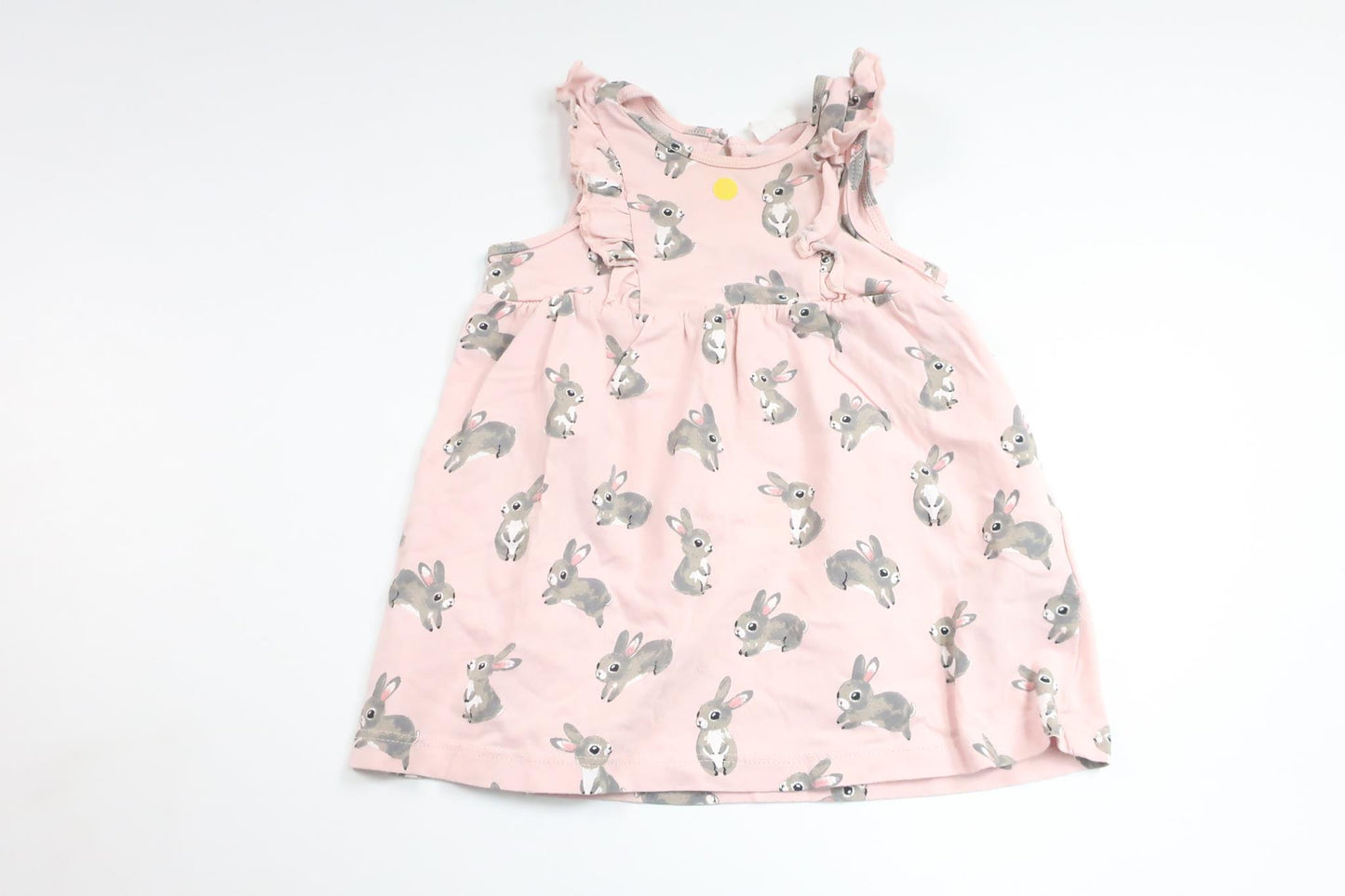 Klänning med kaniner från H&M - Storlek 68 - Rosa