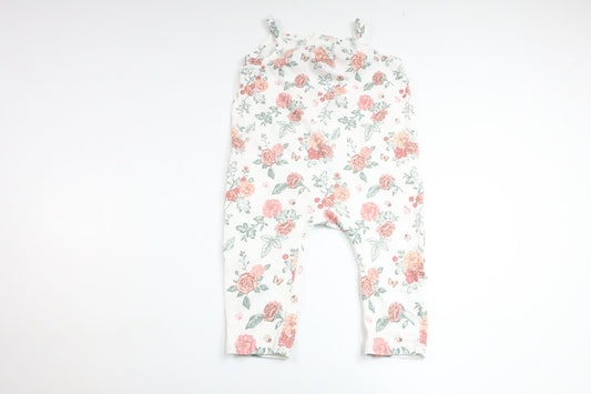 Blommig jumpsuit från H&M - Storlek 86 - Vit
