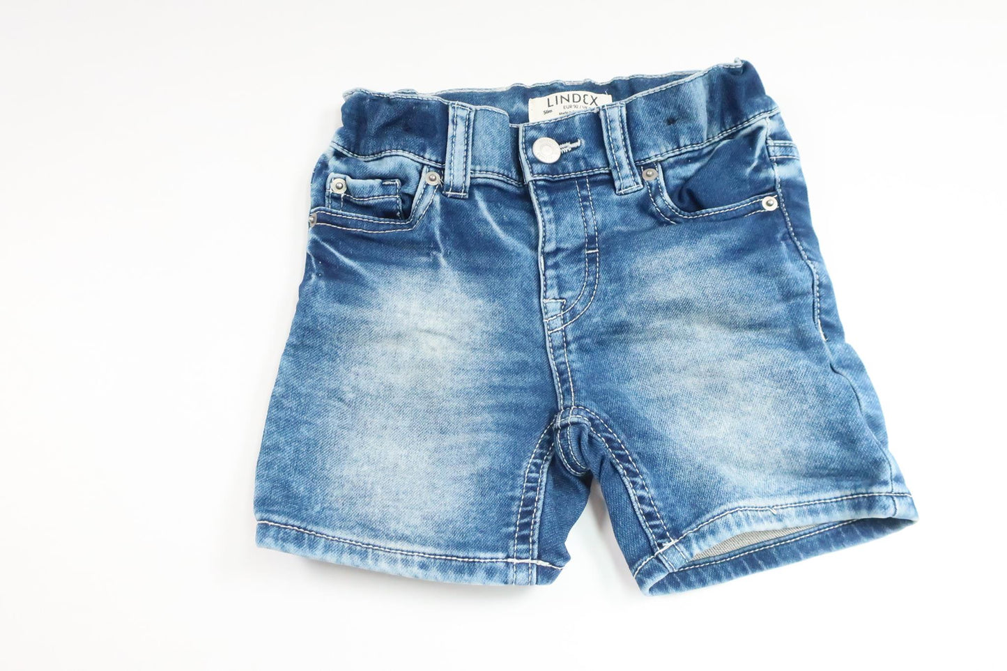 Jeansshorts från Lindex - Storlek 92 - Denim