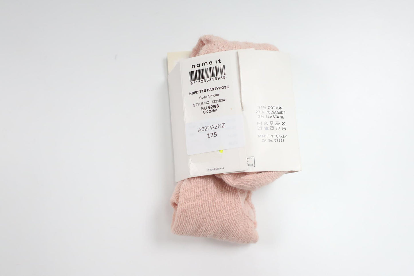 Strumpbyxor från Name It - Storlek 62/68 - Rosa