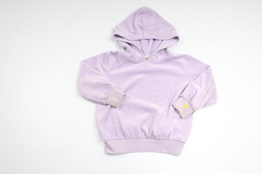 Huvtröja i velour från Kappahl - Storlek 86/92 - Lila