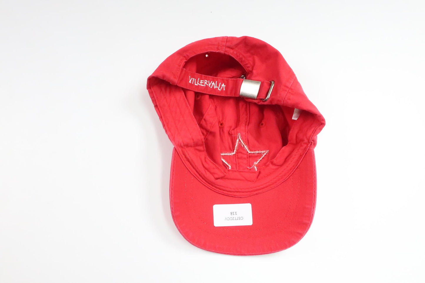 Keps från Villervalla - Storlek 46/48 - Röd