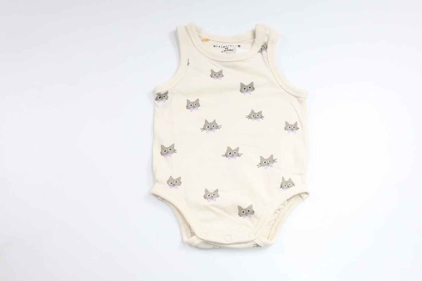 Body från Minimarket - Storlek 68 - Benvit