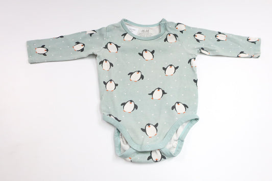 Body från H&M - Storlek 68 - Blå