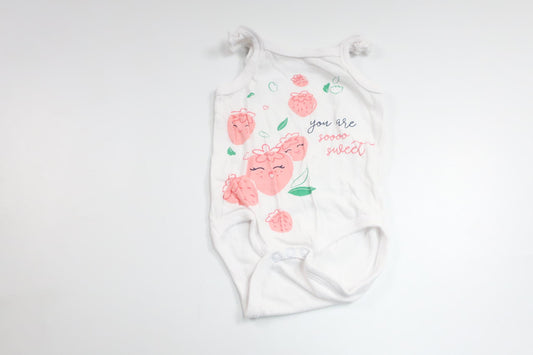 Linnebody från So Cute - Storlek 68/74 - Vit