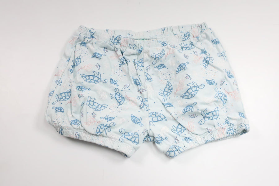 Shorts med sköldpaddor från So Cute - Storlek 98 - Blå