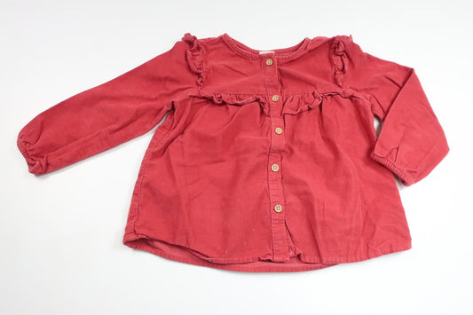 Klänning från H&M - Storlek 92 - Röd