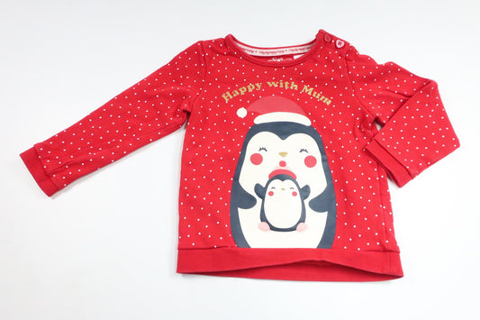 Sweatshirt från Baby Club by C&A - Storlek 92 - Röd