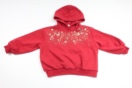 Huvtröja från H&M - Storlek 98/104 - Röd