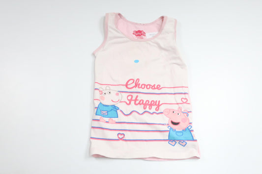 Linne från Peppa Pig - Storlek 98/104 - Vit