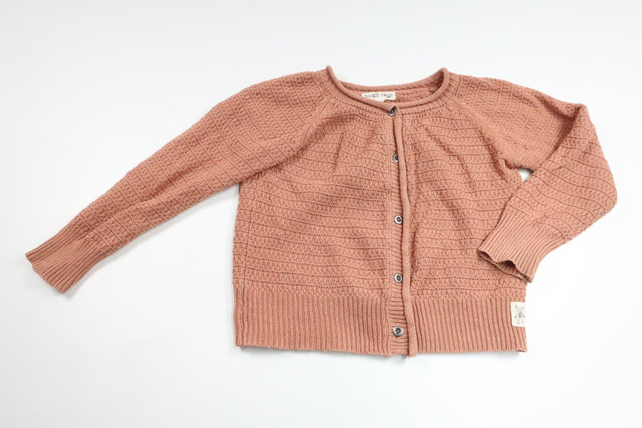 Stickad kofta från Small Rags - Storlek 104 - Rosa