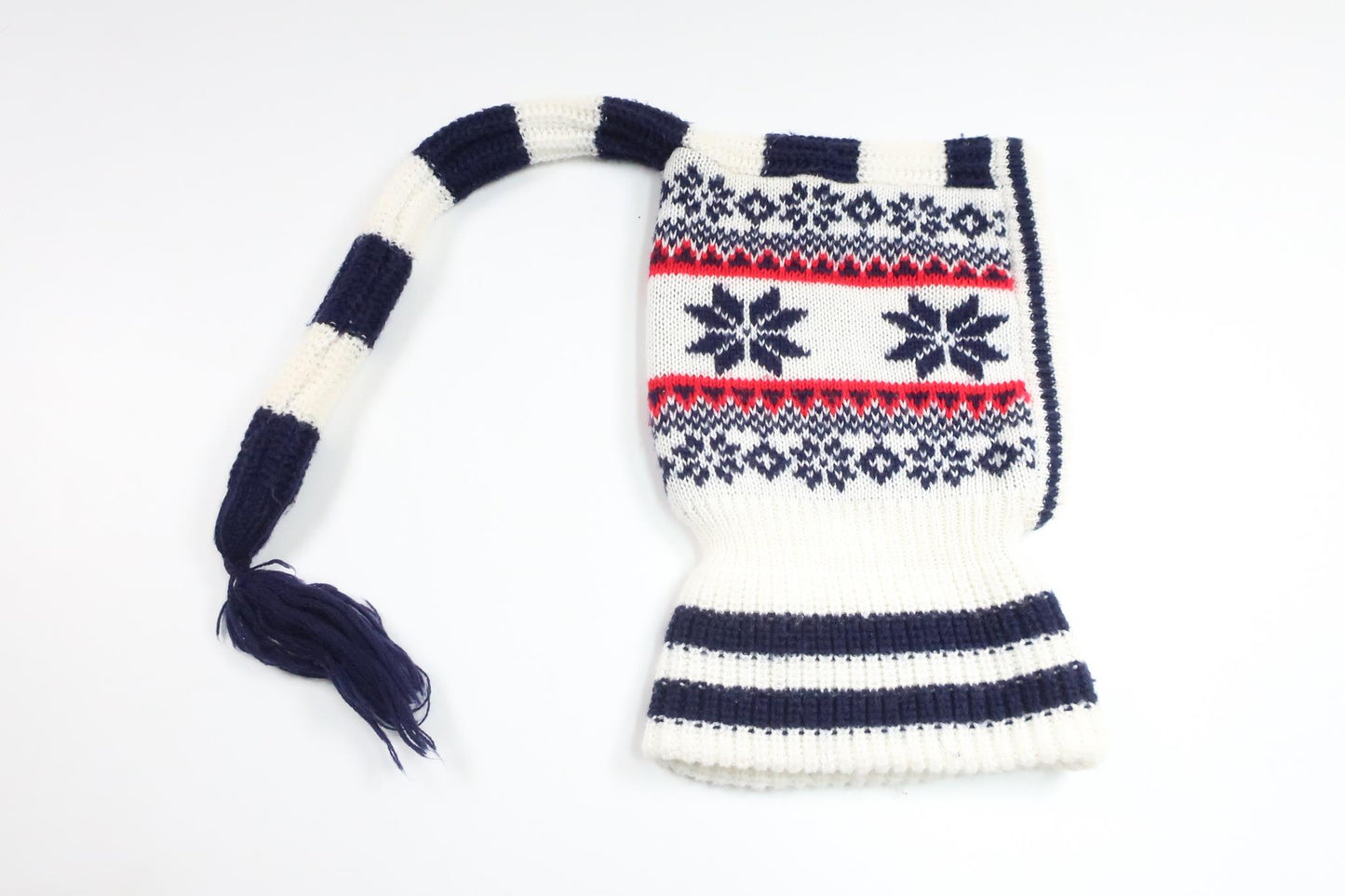 Balaclava i ullmix från TAnew - Storlek 80/86 - Vit