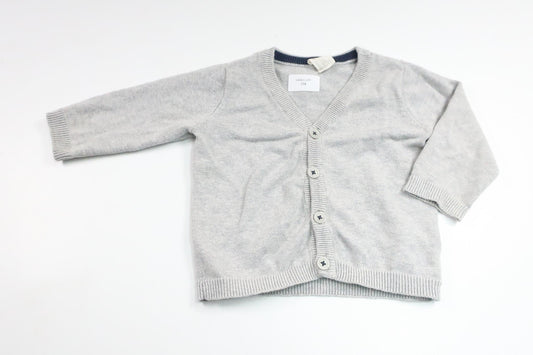 Stickad kofta från H&M - Storlek 68 - Grå