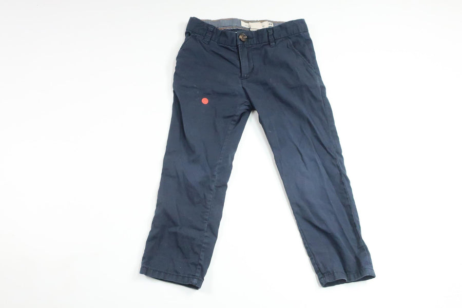 Chinos från H&M - Storlek 98 - Marinblå
