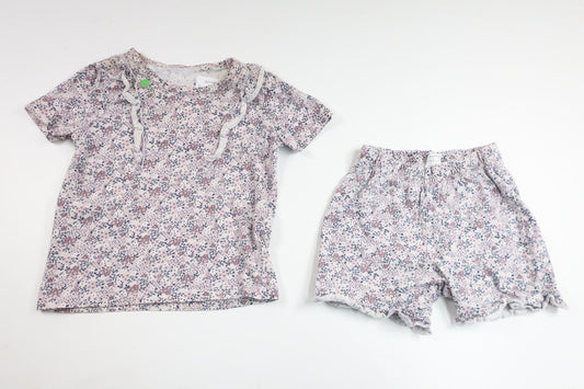 Tvådelad pyjamas från Okänt - Storlek 86/92 - Lila