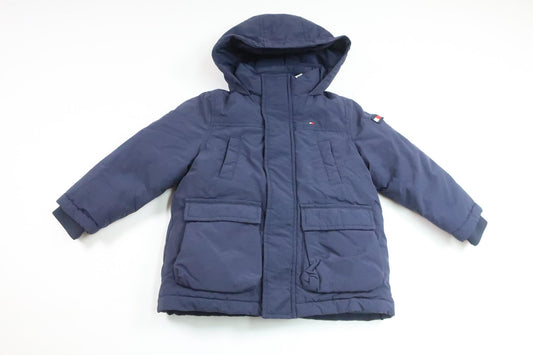 Vadderad jacka från Tommy Hilfiger - Storlek 92 - Marinblå
