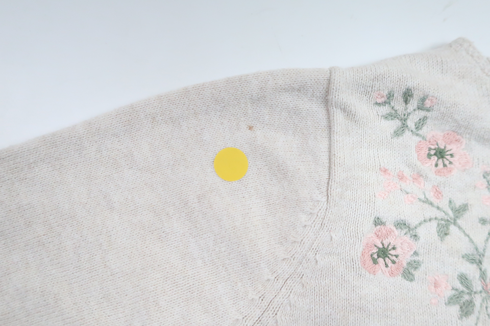 Stickad kofta från Newbie - Storlek 74 - Beige