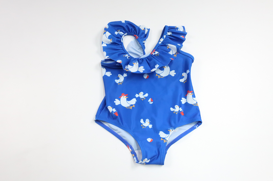 Baddräkt från H&M - Storlek 74/80 - Blå