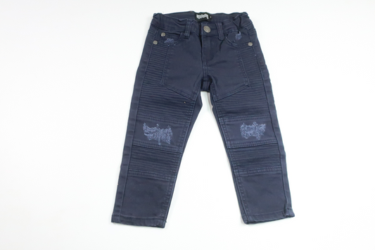 Jeansbyxor från Denim Day - Storlek 92 - Marinblå