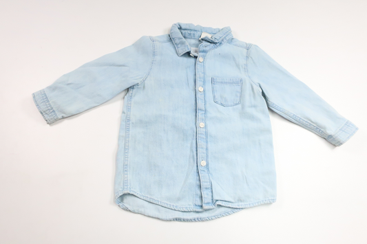 Jeansskjorta från H&M - Storlek 86 - Denim