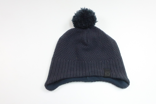 Fleecefodrad mössa från Okänt - Storlek 86/92 - Marinblå