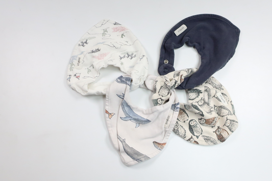 4 pack haklappar från Newbie - Storlek One size - Multi