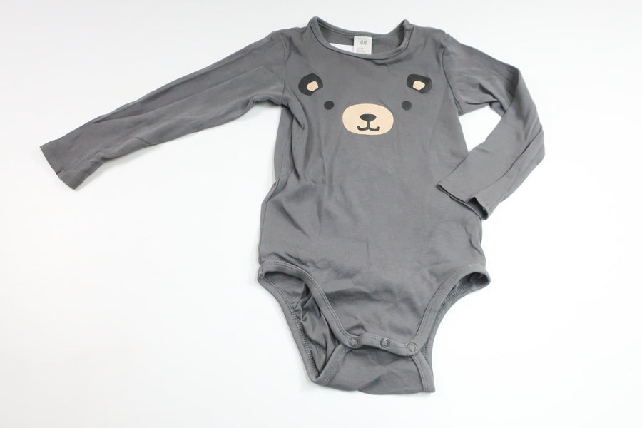 Body från H&M - Storlek 98 - Grå