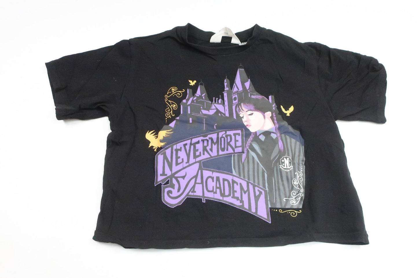 Tröja med Wednesday från H&M - Storlek 128/134 - Svart