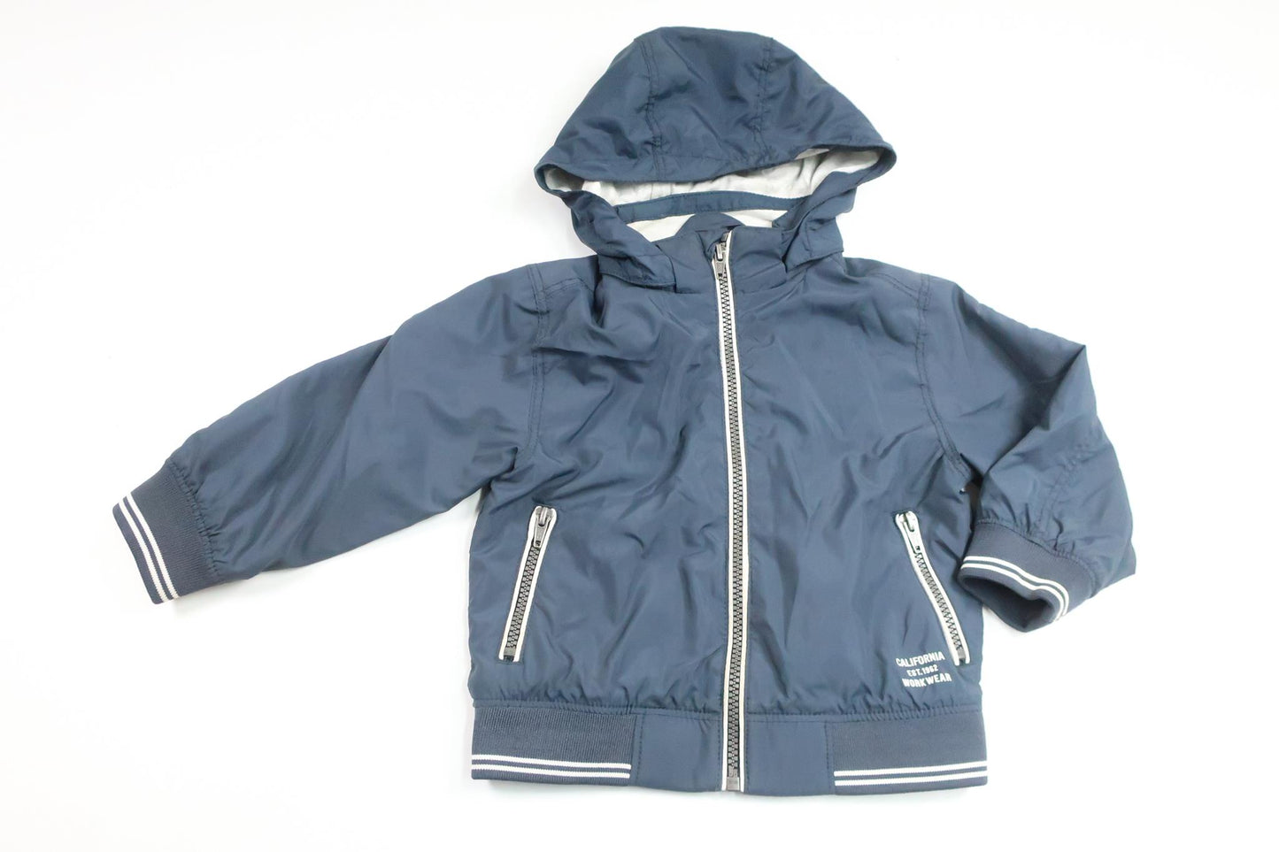 Vindjacka från H&M - Storlek 98 - Marinblå